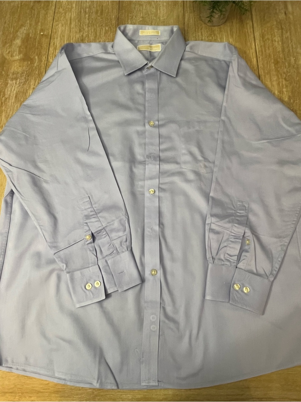 Michael Kors Lavender Dress Shirt - Classic Point Collar